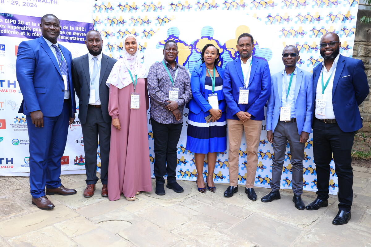 Participants at the NEAPACOH meeting held on 28 February 2024 in Maseru, Lesotho.